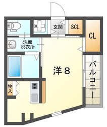 エンジェルズコート西三荘の物件間取画像